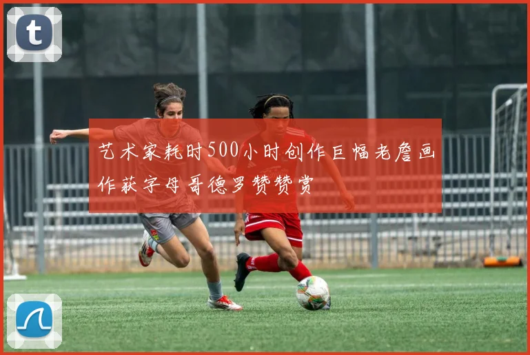 艺术家耗时500小时创作巨幅老詹画作获字母哥德罗赞赞赏