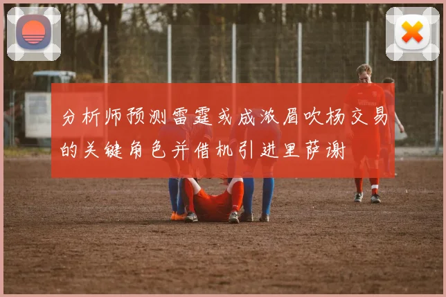 分析师预测雷霆或成浓眉吹杨交易的关键角色并借机引进里萨谢